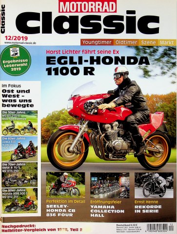 Deckblatt Motorrad Classic (12/2019)